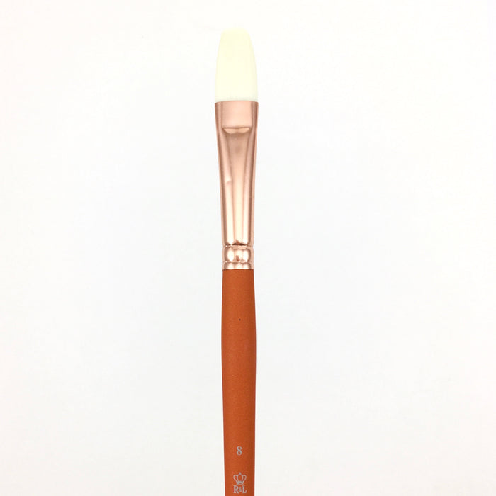 Royal & Langnickel Vienna Long Handled Acrylic and Oil Brushes - Filbert / 8 by Royal Brush - K. A. Artist Shop