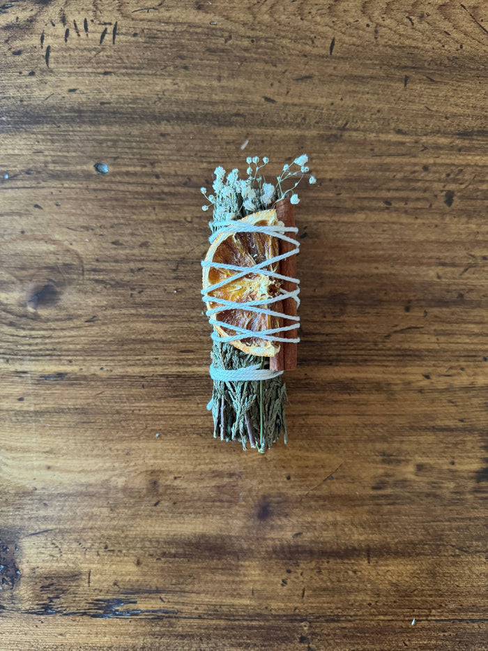 Sage Wand ~ Cinnamon / Cedar / Orange
