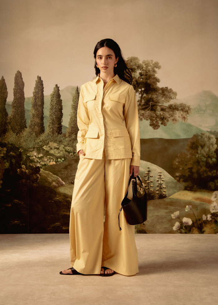 Sahara Co-Ord Set Butter Yellow