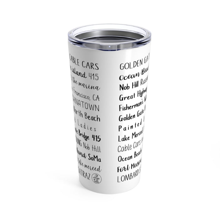 San Francisco, CA Tumbler