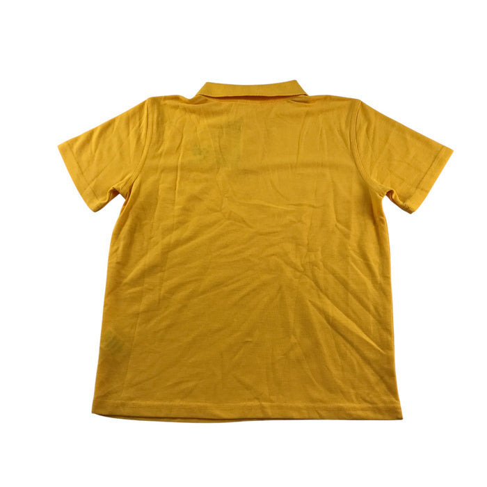 Sandaig Primary yellow short sleeve polo shirt
