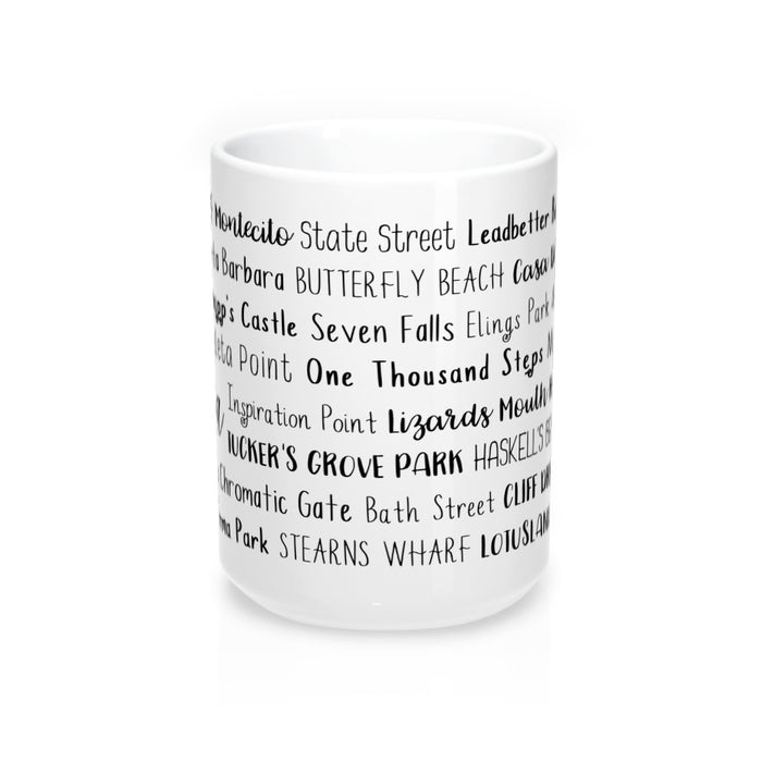 Santa Barbara, CA Mug