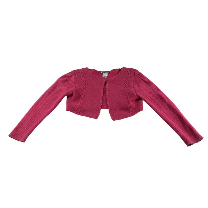 Sarah Louise 4-5 years pink bolero cardigan