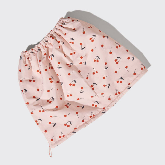 Satin-Lined Shower Cap - Cherry