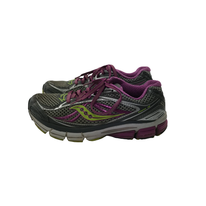 Saucony Omni 12 size UK 4.5 grey running trainers