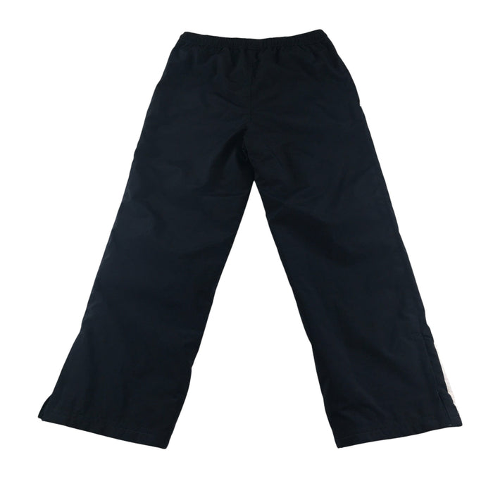 School Life 7-8 years black white stripes joggers