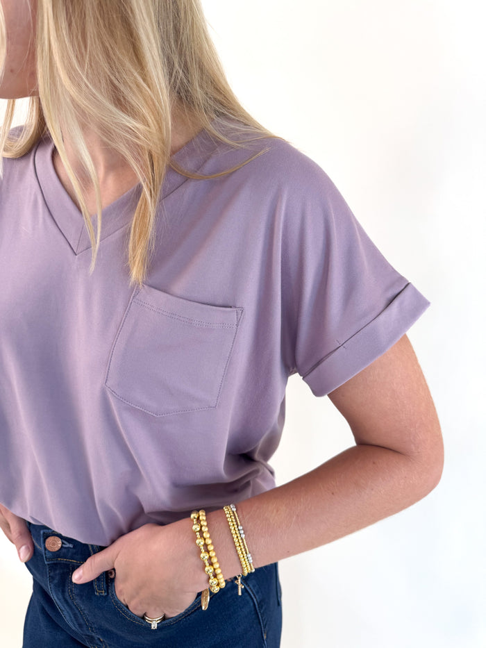 Scout V Neck Pocket Tee