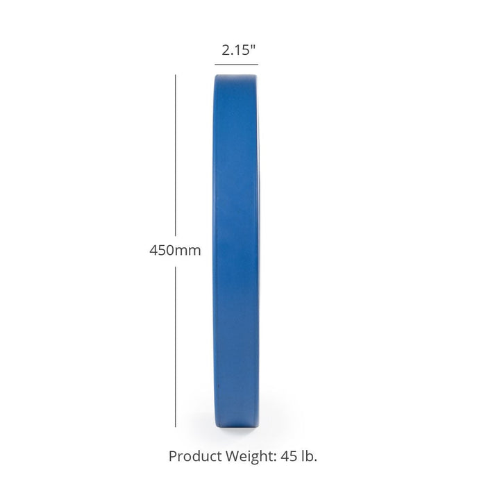 SCRATCH AND DENT - 45 LB Single Elite Color Bumper Plate - FINAL SALE