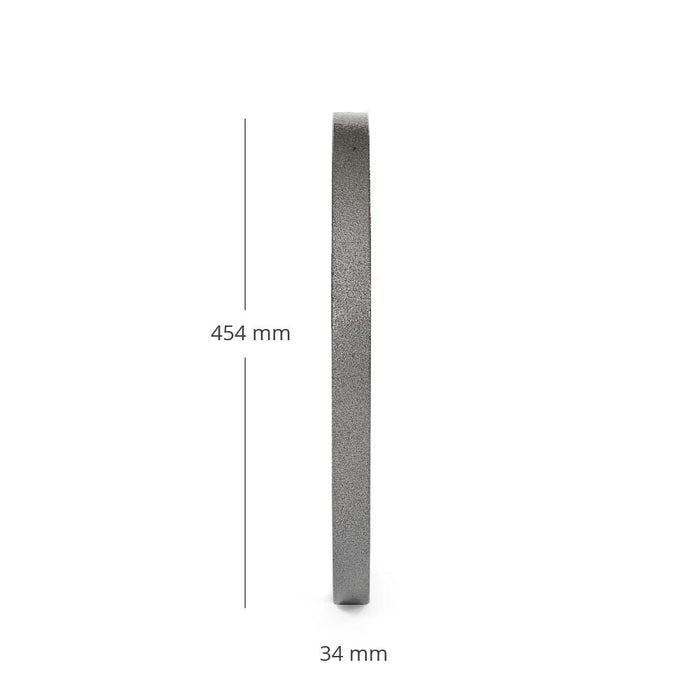 SCRATCH AND DENT - 45 LB Single Silver Series Cast Iron Olympic Plate - FINAL SALE