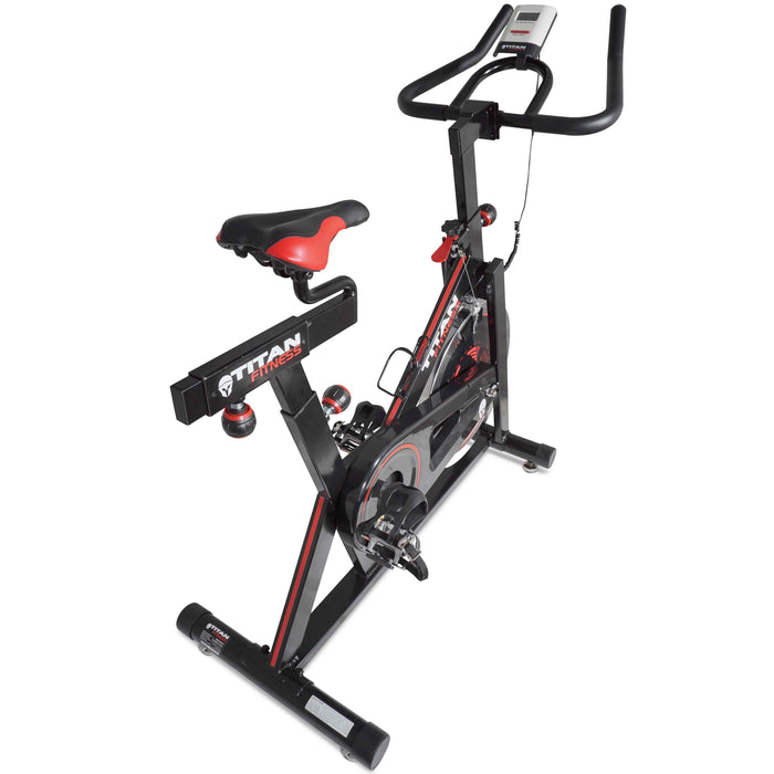 Scratch and Dent, Pro Indoor Cycling Exercise Bike w/ LCD Screen 40 lb Flywheel