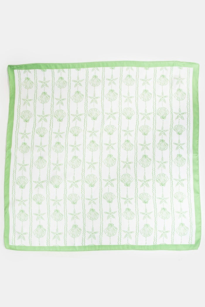 Fame Seashell Bandana Scarf – women's accessories - scarf