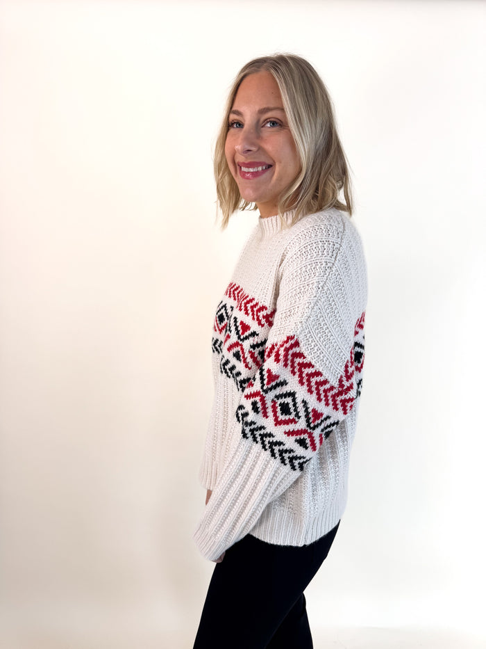 Send It Sweater - Chalk