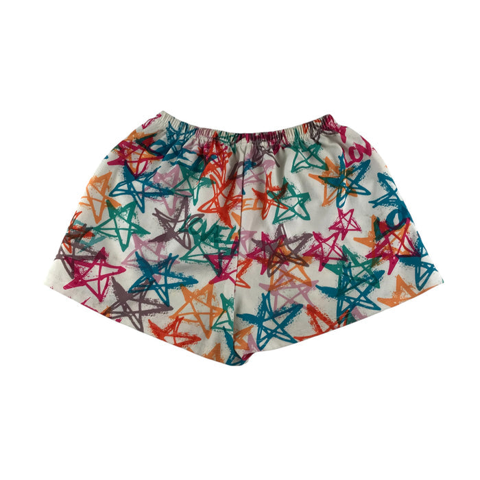 Shein 11-12 years multi-colour star print shorts