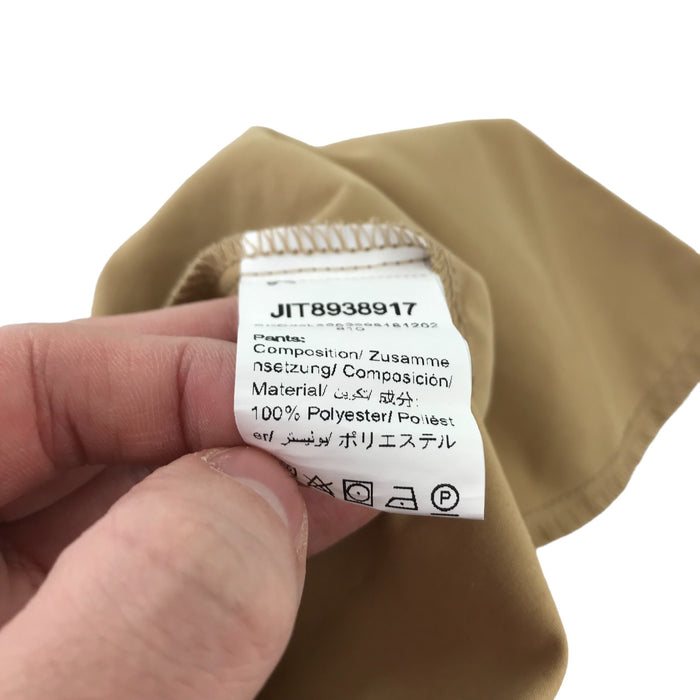 Shein 11 years beige plain elasticated waist shorts