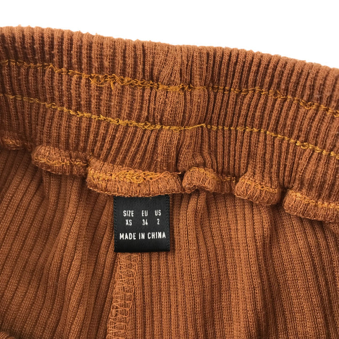 Shein women XS brown jersey shorts