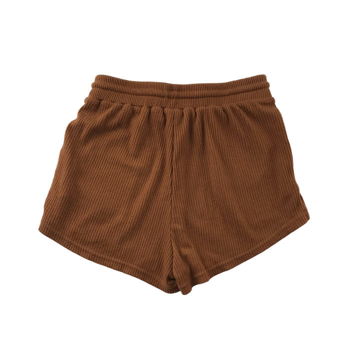 Shein women XS brown jersey shorts