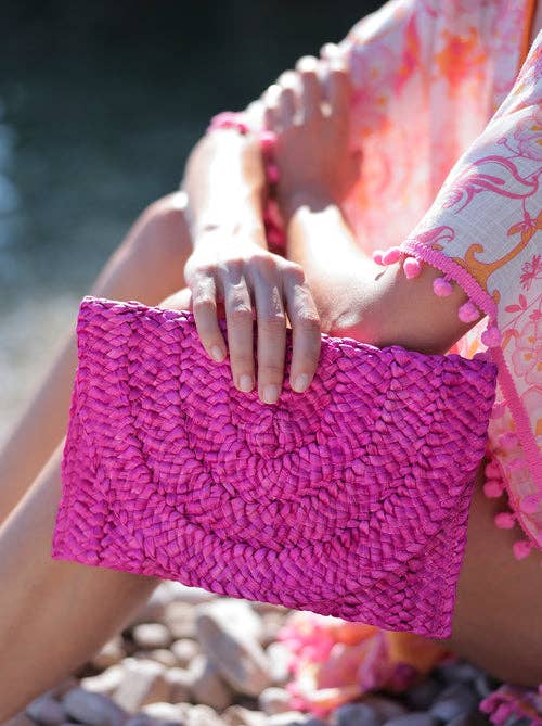 Simonetta Clutch ~ Pink