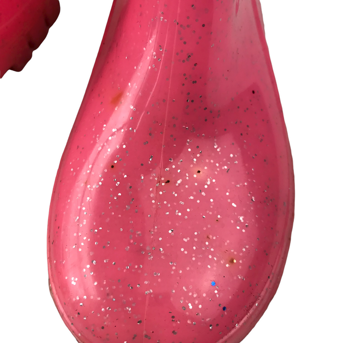 Size UK 11 (jr) pink sparkly wellie boots