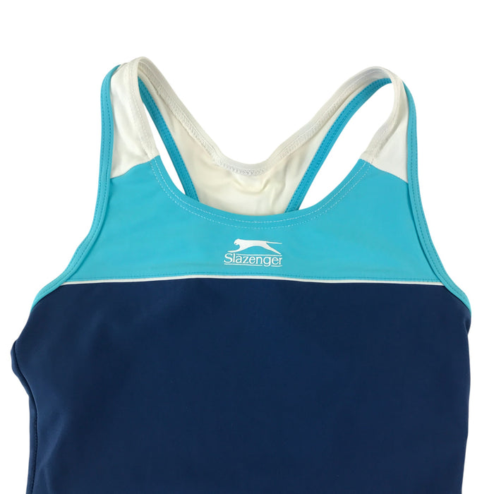 Slazenger 7-8 years navy blue swimsuit
