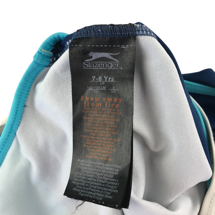 Slazenger 7-8 years navy blue swimsuit