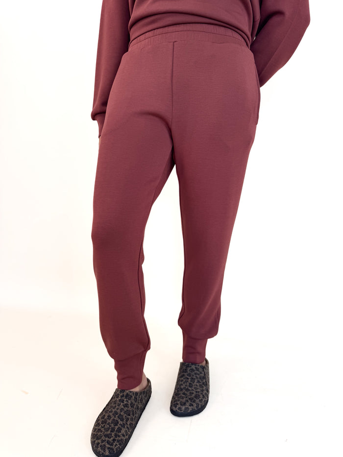 Slim Cuff Cinnamon Pant
