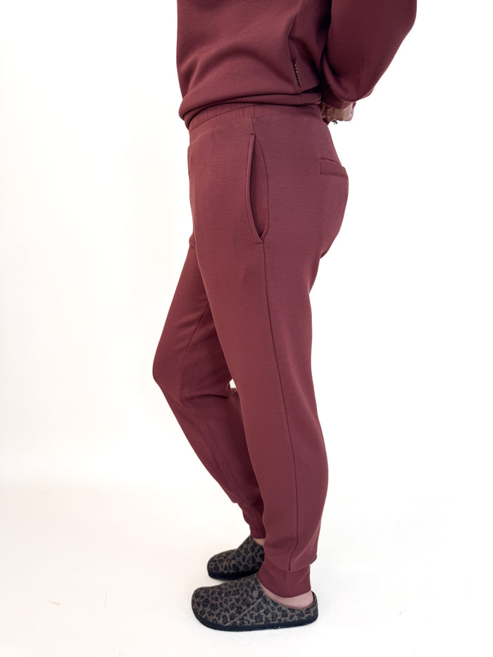 Slim Cuff Cinnamon Pant