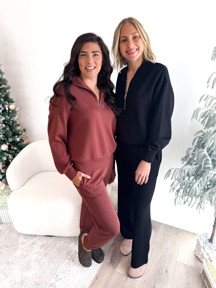Slim Cuff Cinnamon Pant