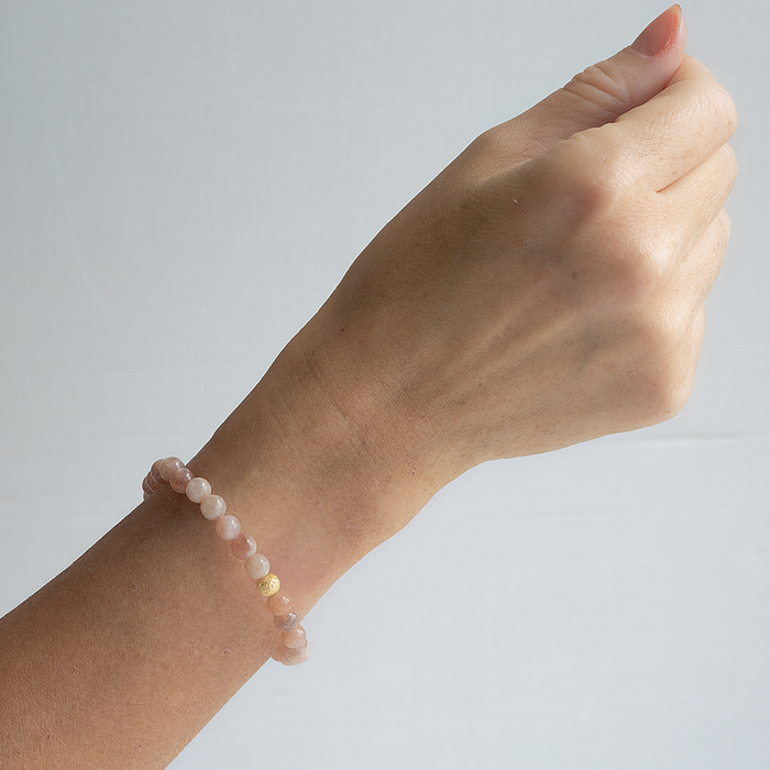 Small Sunstone Bracelet