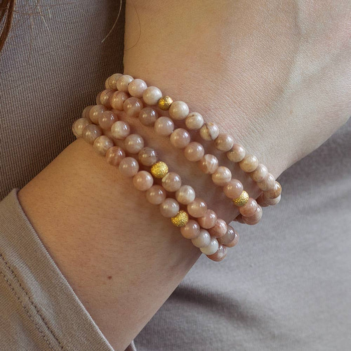 Small Sunstone Bracelet