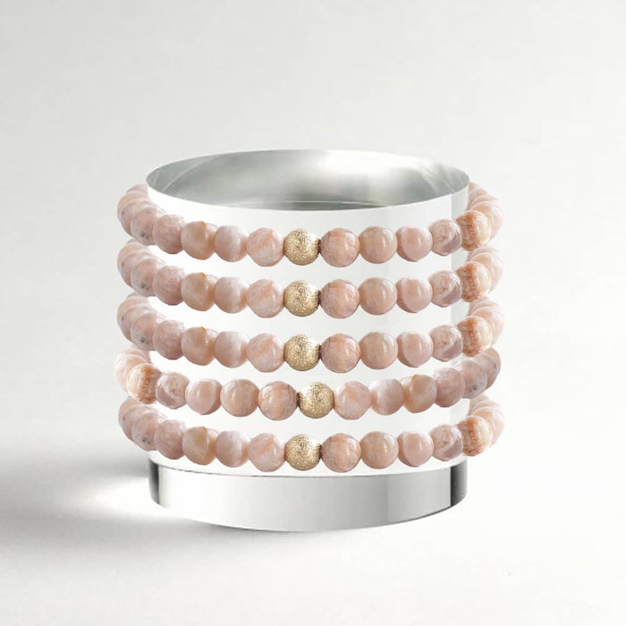 Small Sunstone Bracelet