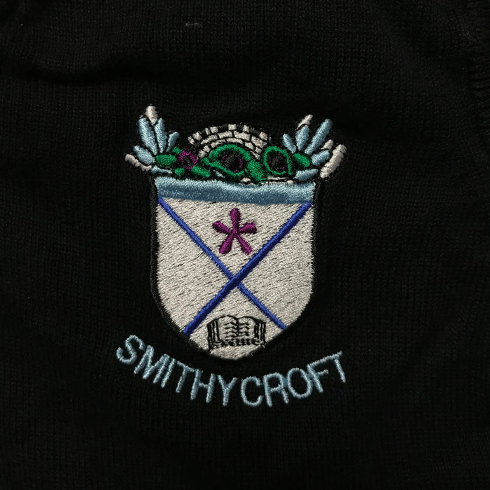 Smithycroft Secondary unisex black school tank top