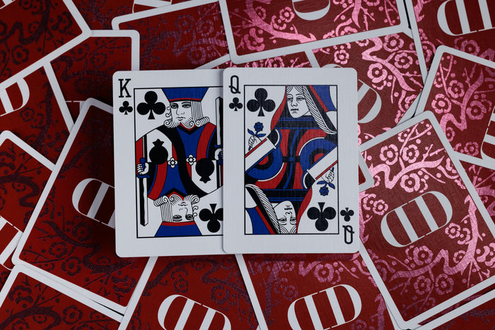 Smoke and Mirrors Playing Cards - Mirror Flower