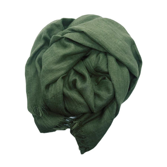 Davis Lester Soft Bamboo Scarf – Forest Green | Koop.co.nz