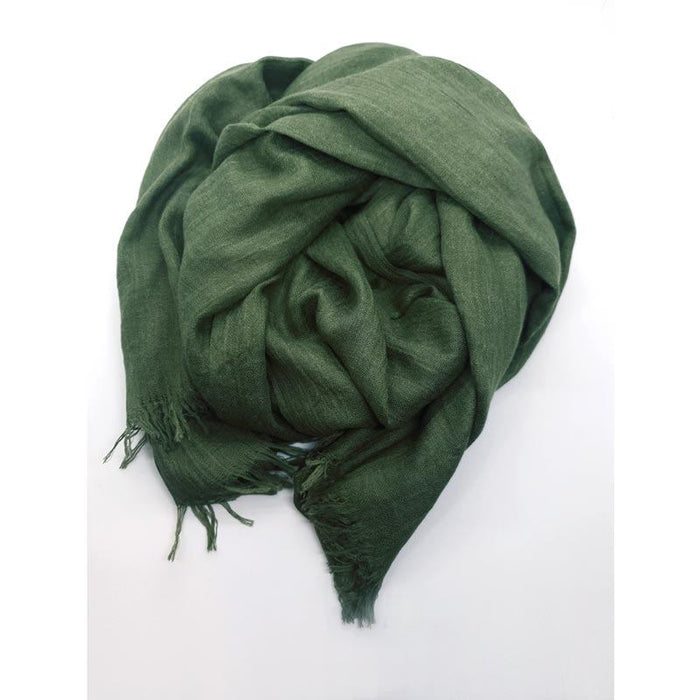 Davis Lester Soft Bamboo Scarf – Forest Green | Koop.co.nz