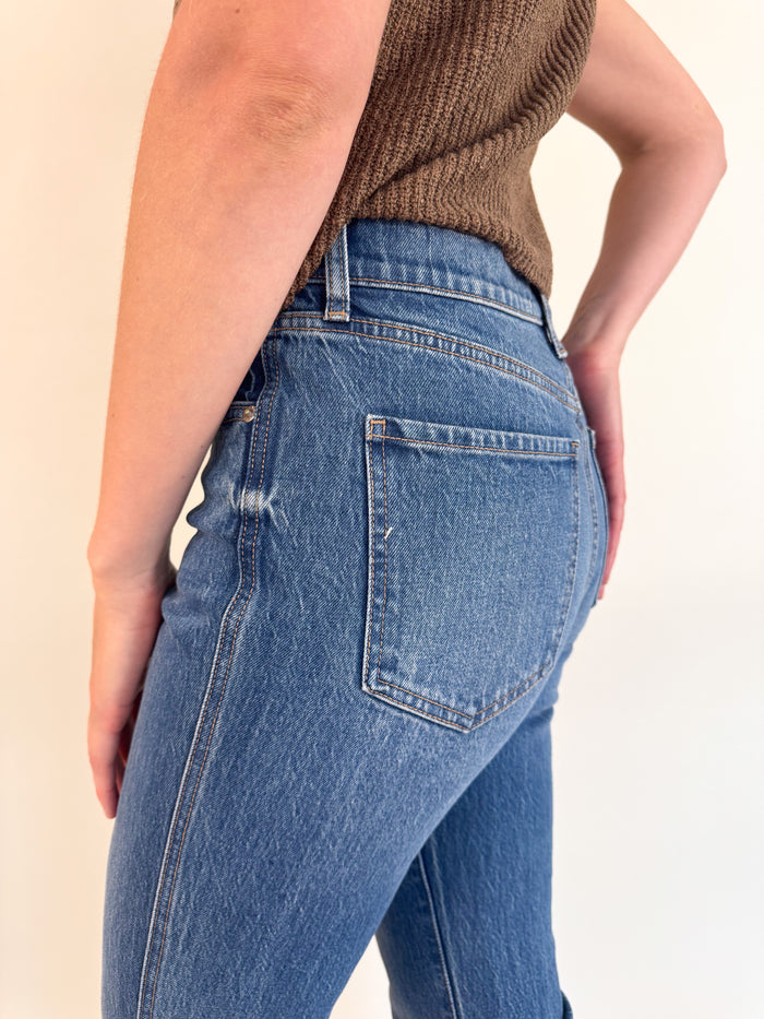 Soho Rush Hour Cropped Flare Denim
