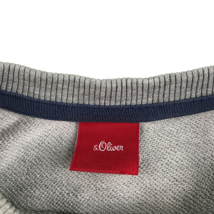 S.Oliver 8-9 years grey digger construction sweater