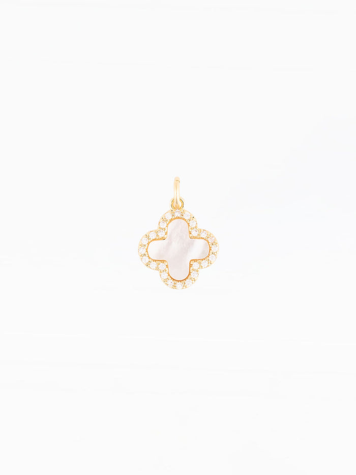 Pave Quatrefoil