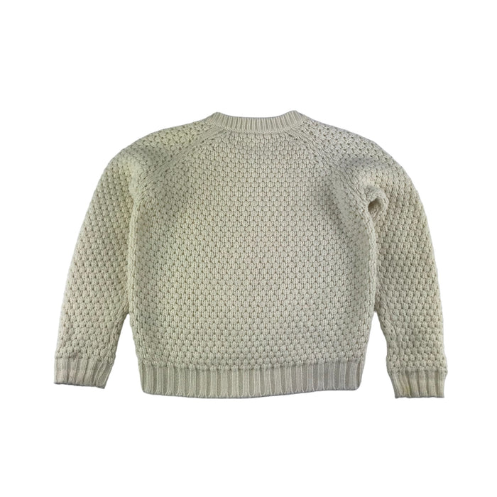 St Bernard 9 years white shoulder zip knit jumper