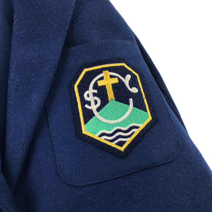 St Conval's Primary girls Blue wool School Blazers