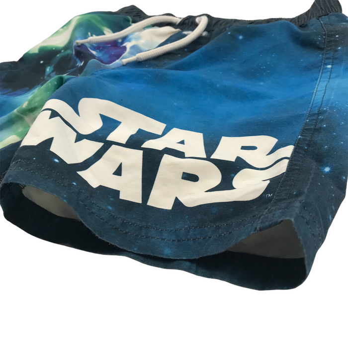Star Wars 5-6 years blue swim trunks