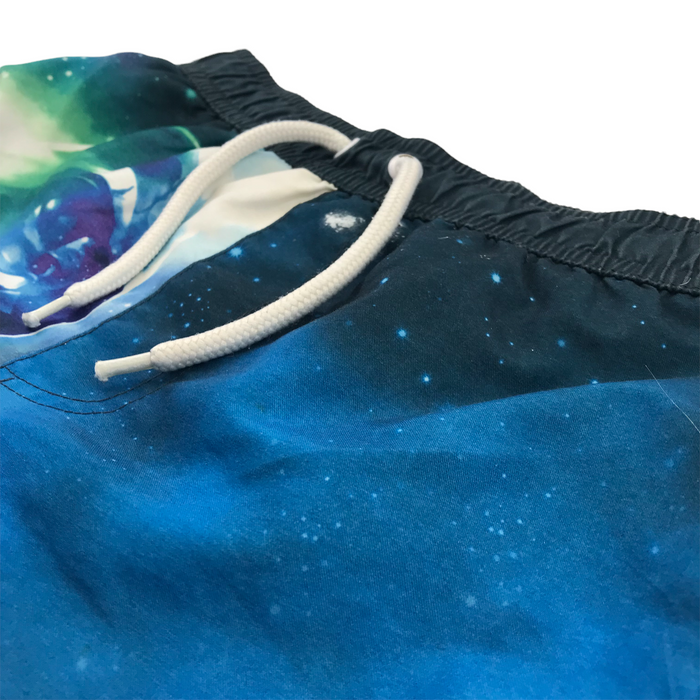 Star Wars 5-6 years blue swim trunks