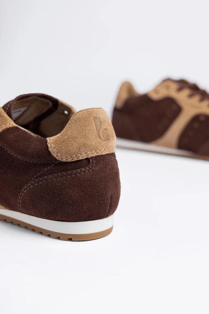 Stella Sneaker Brown Suede Sneaker Larroudé