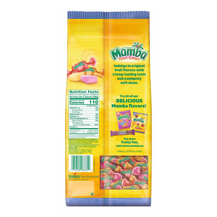 Storck Mamba Fruit Chews Variety Pack 42.4 oz