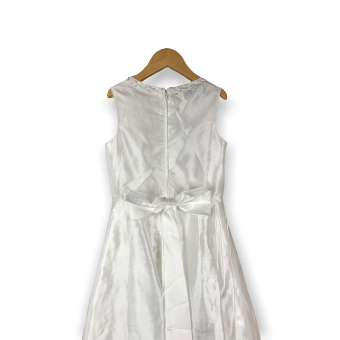 Sweet Darlings 8-9 years white layered formal dress and bolero