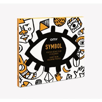 Symbols Coloring Poster by OMY - by OMY - K. A. Artist Shop