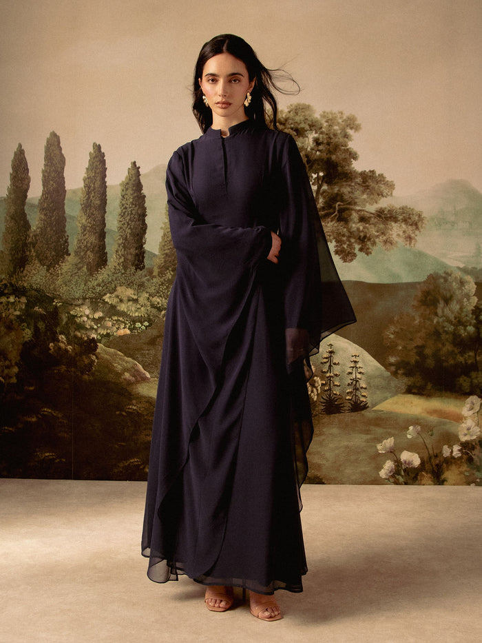 Talia Kaftan Navy