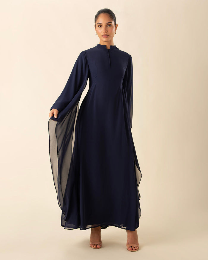 Talia Kaftan Navy