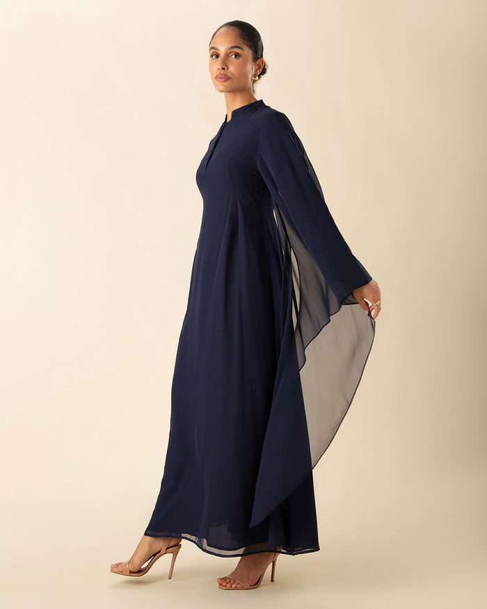 Talia Kaftan Navy