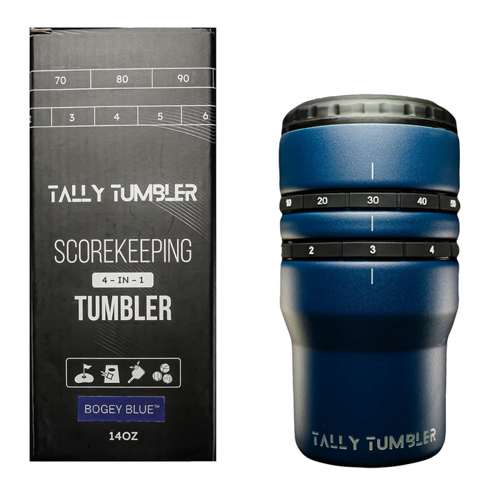 Tally Tumbler 4-in-1 Can Cooler & Scorekeeper