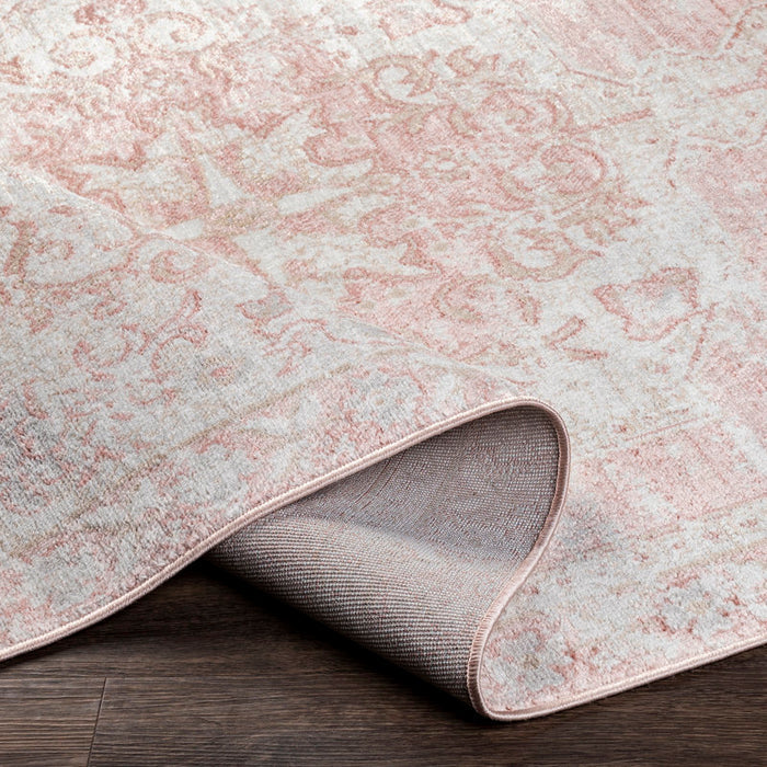 Tapis oriental Amora rose/blanc 160 cm x 213 cm